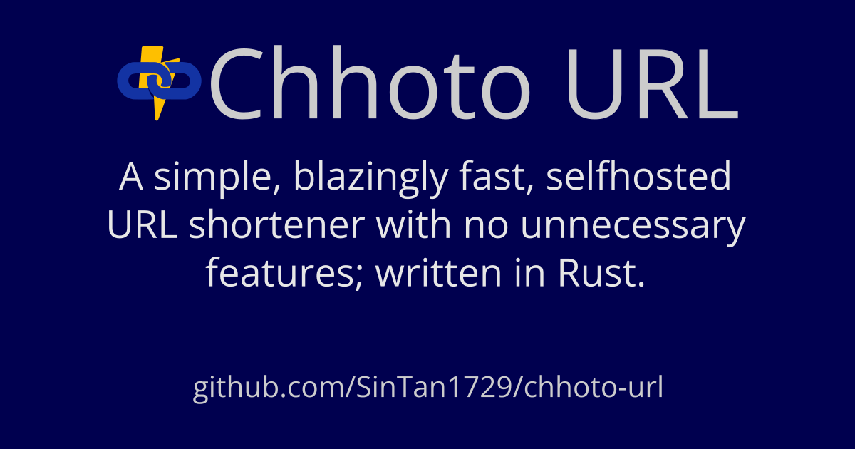 chhoto-url website preview